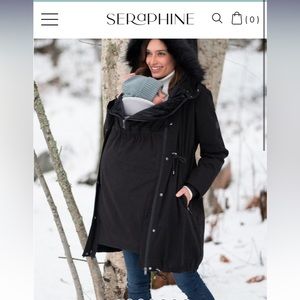Seraphine 3-in-1 subzero maternity parka